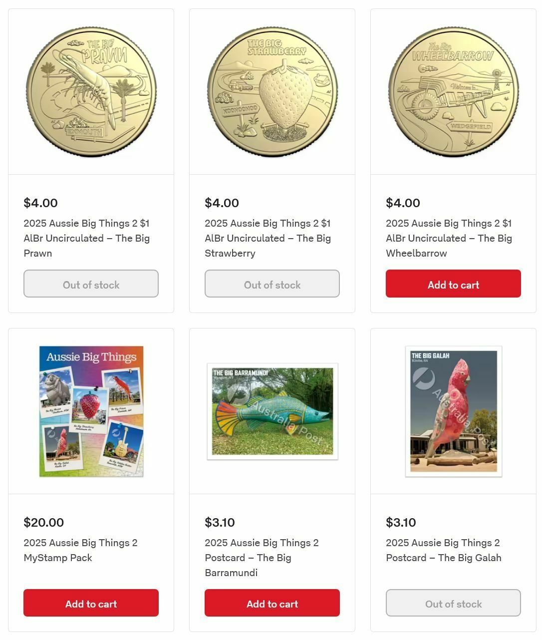 Australia Post Catalogues from 13 May