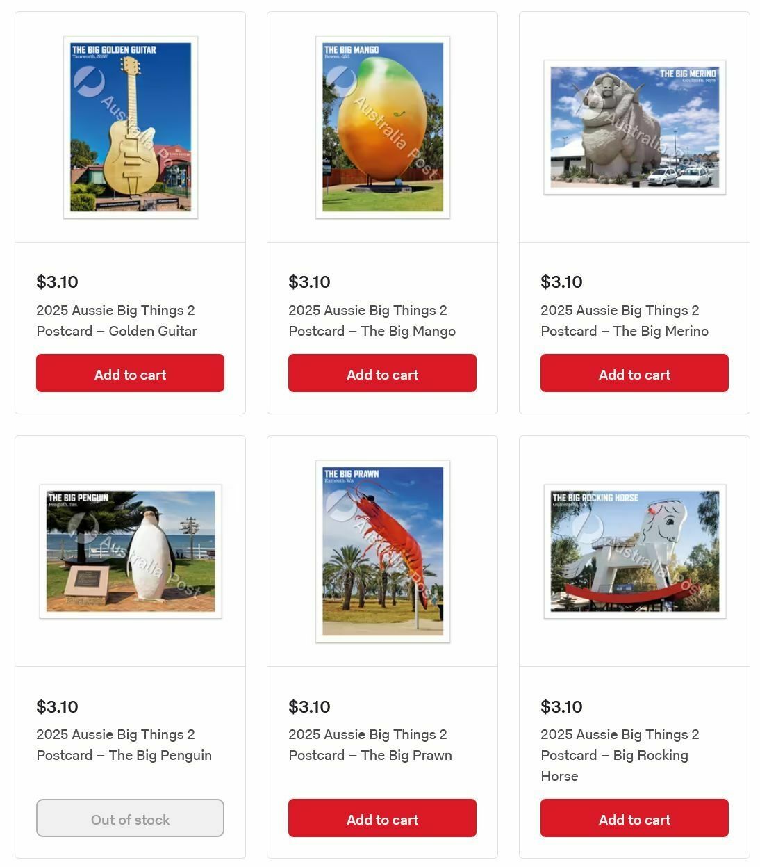 Australia Post Catalogues from 13 May