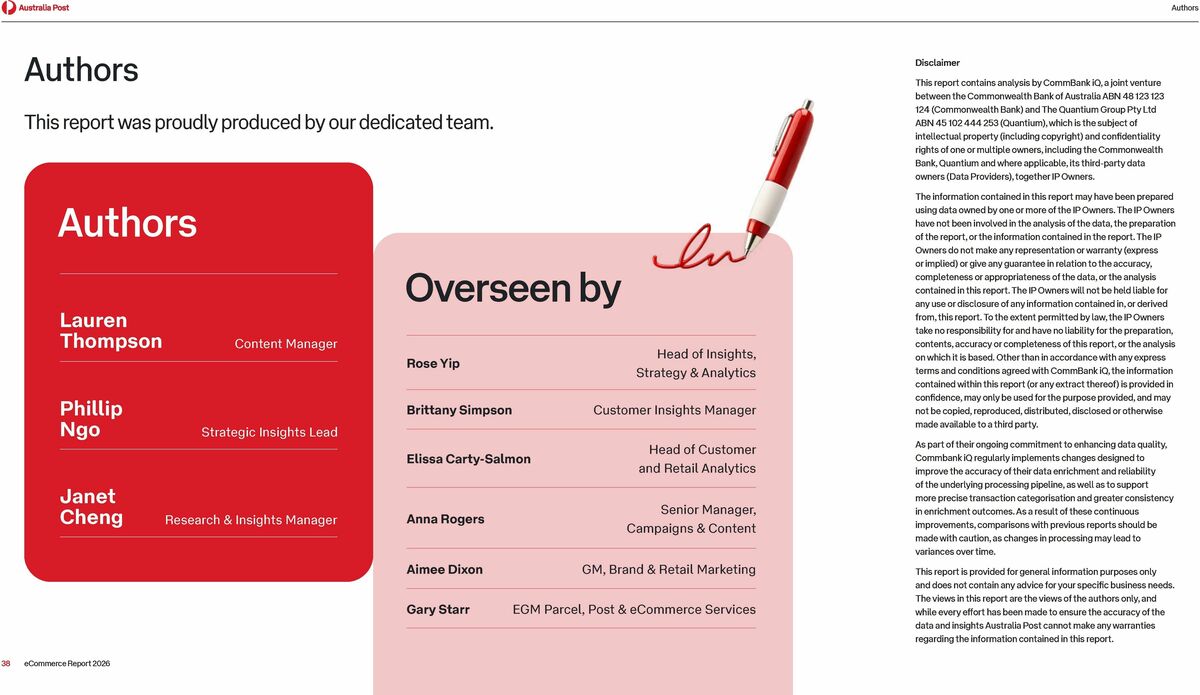 Australia Post Catalogues from 1 February