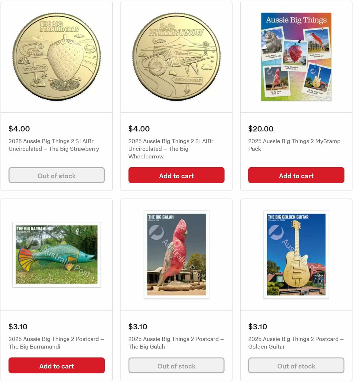 Australia Post Catalogues from 4 July