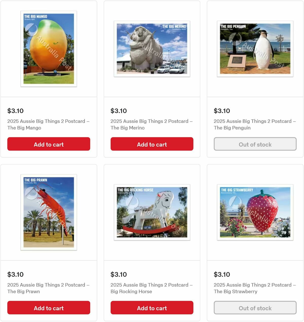 Australia Post Catalogues from 4 July