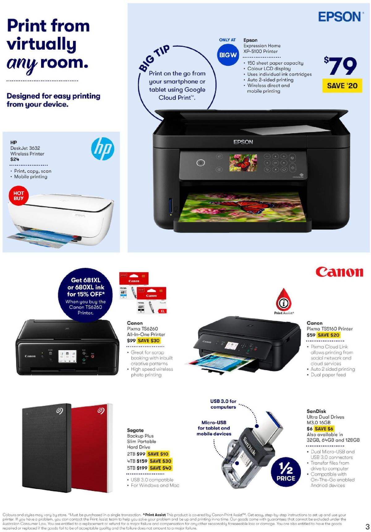 Big W Big Tech Brands You Love Catalogues from 13 February