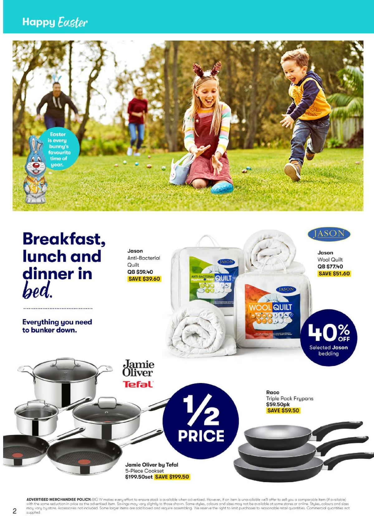 Big W Easter Weekend Fun For Every Bunny Catalogues from 9 April