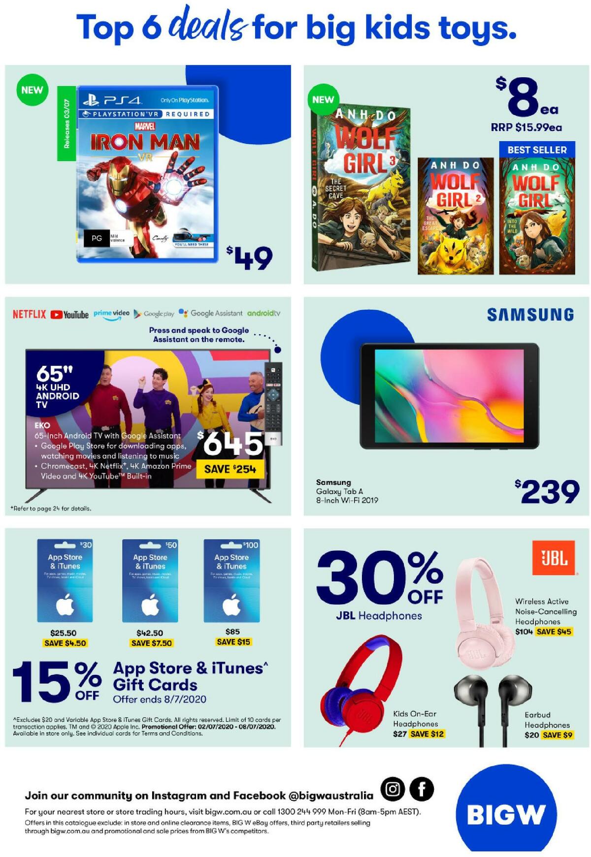 Big W Toy Mania! Continues Catalogues from 2 July