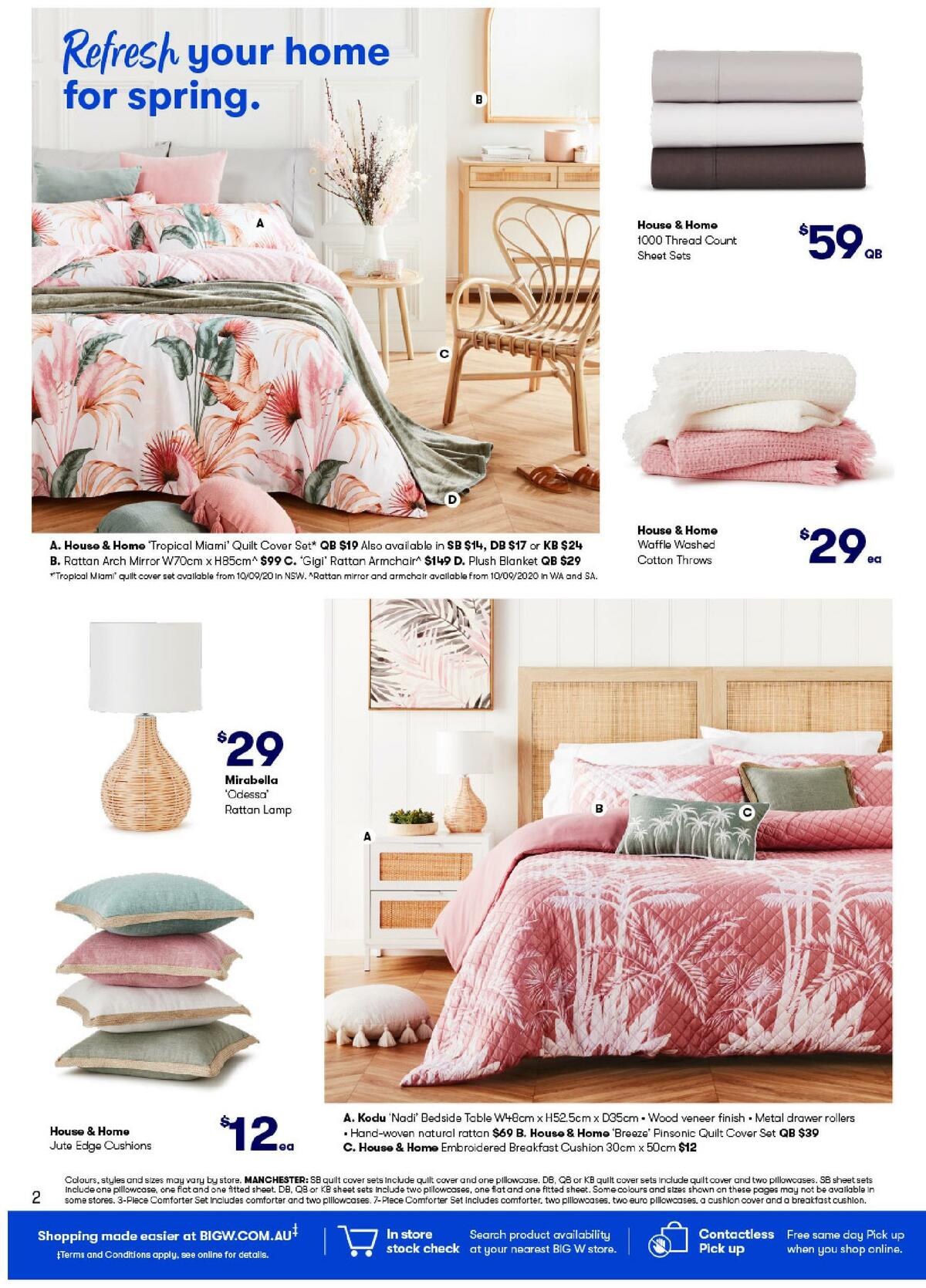 Big W Spring Catalogue Catalogues from 3 September