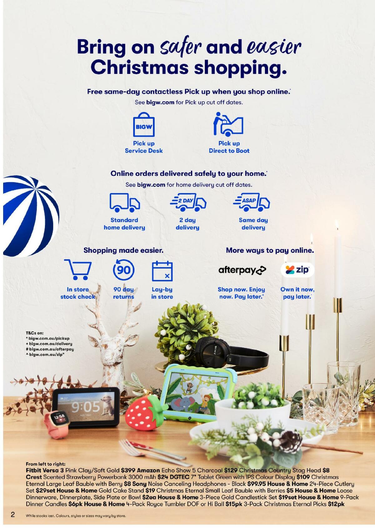 Big W Bring on Christmas Catalogues from 1 November