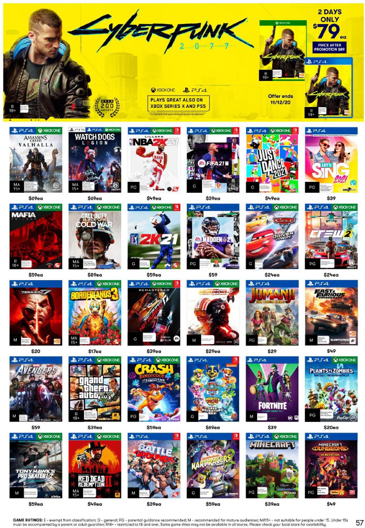 Big W Bring on Top Gifts Catalogues from 10 December