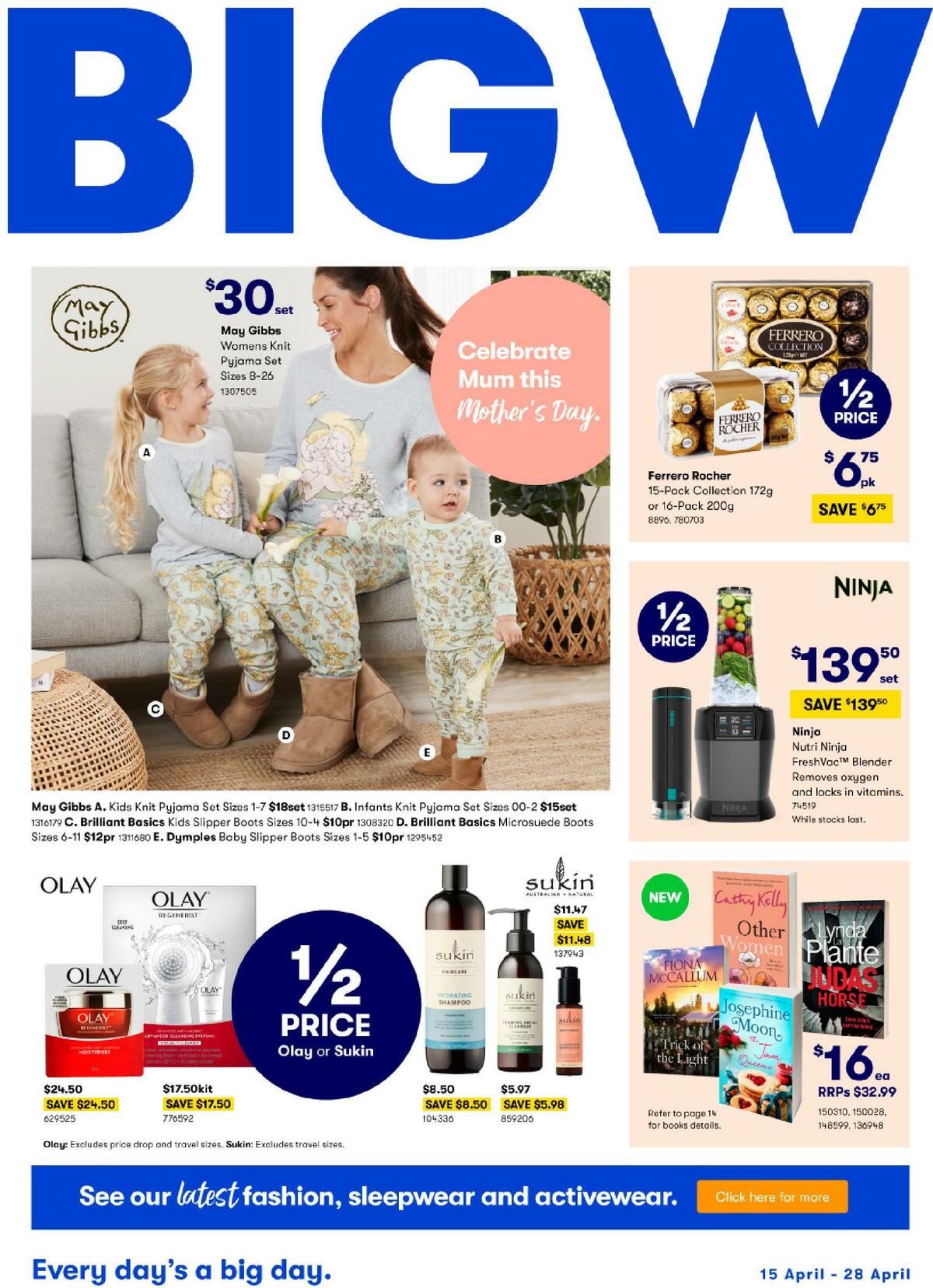 Big W Catalogues from 15 April