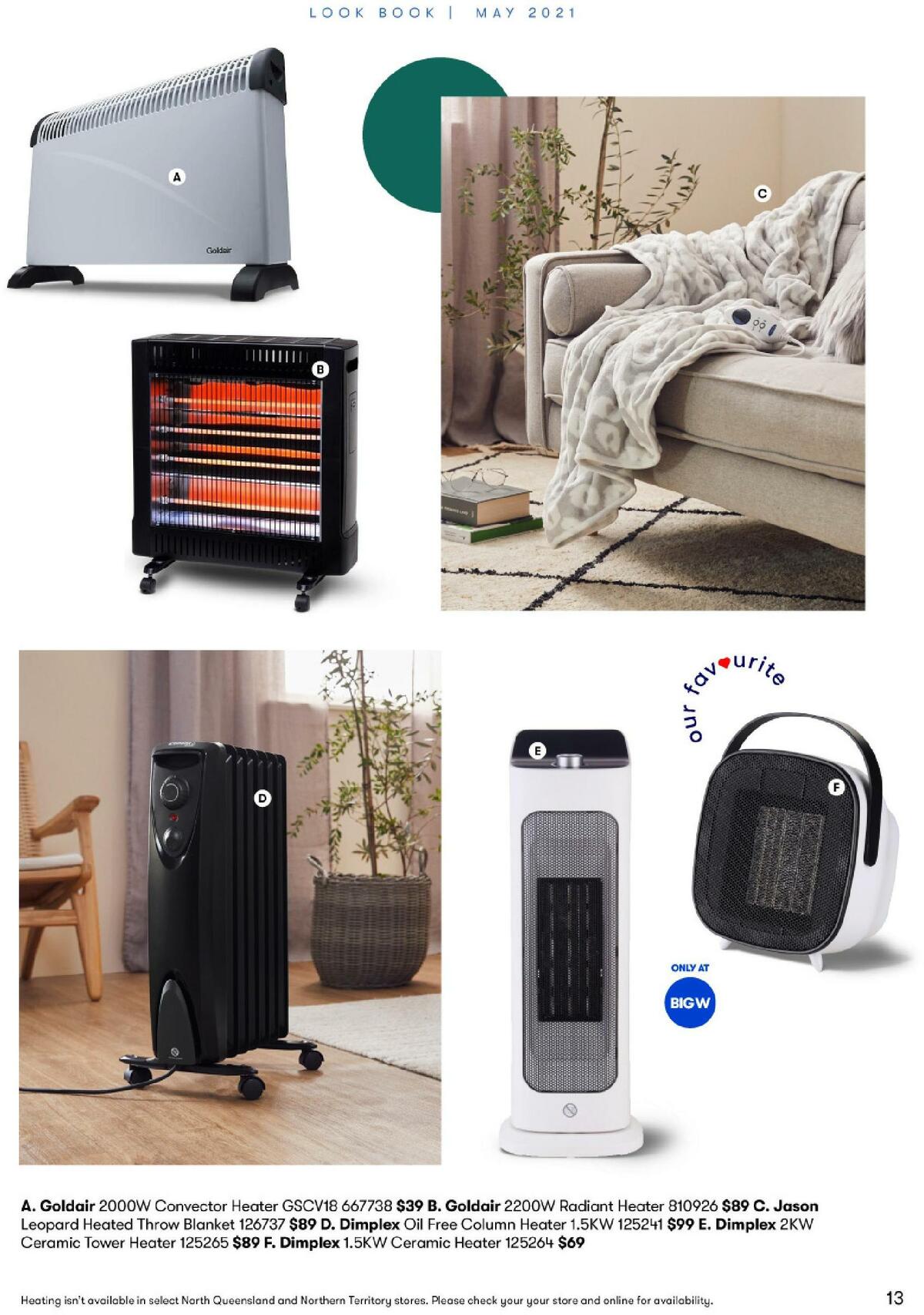 Big W Top 10 Must-Haves For Your Winter Home Lookbook Catalogues from 13 May