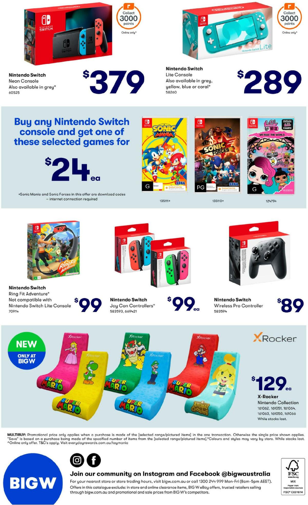 Big W Toy Mania! Catalogues from 15 June
