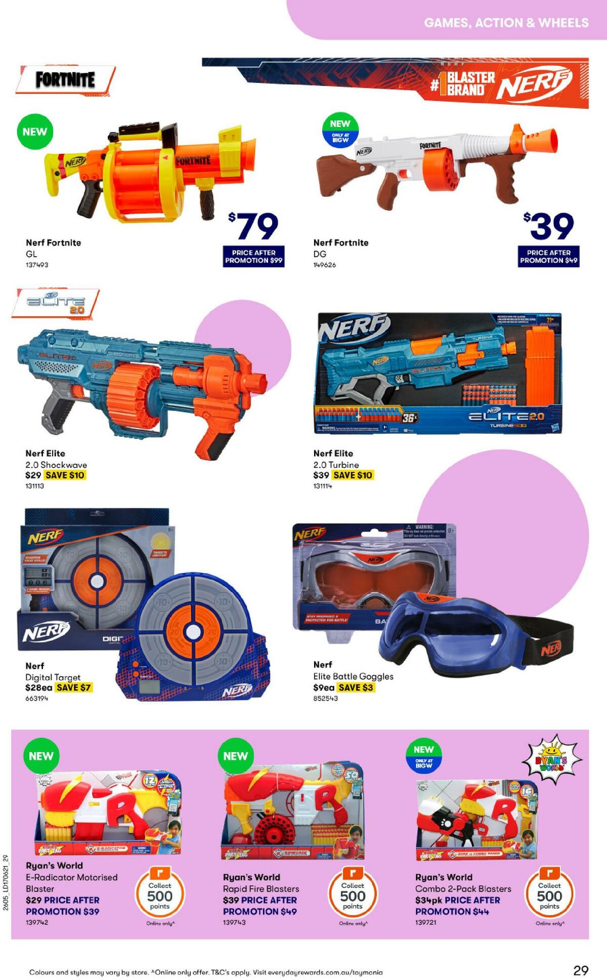 Big W Toy Mania! Catalogues from 15 June