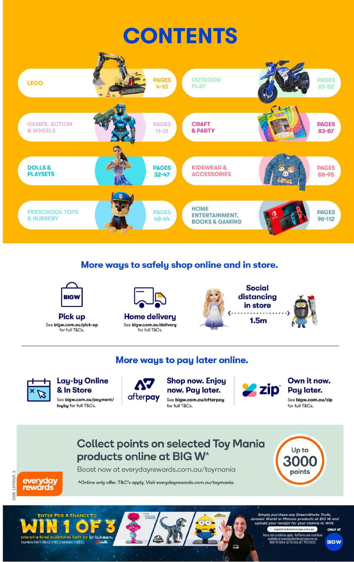 Big W Toy Mania! Catalogues from 15 June