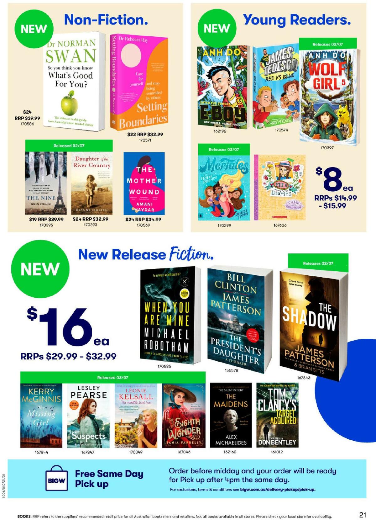 Big W Catalogues from 1 July