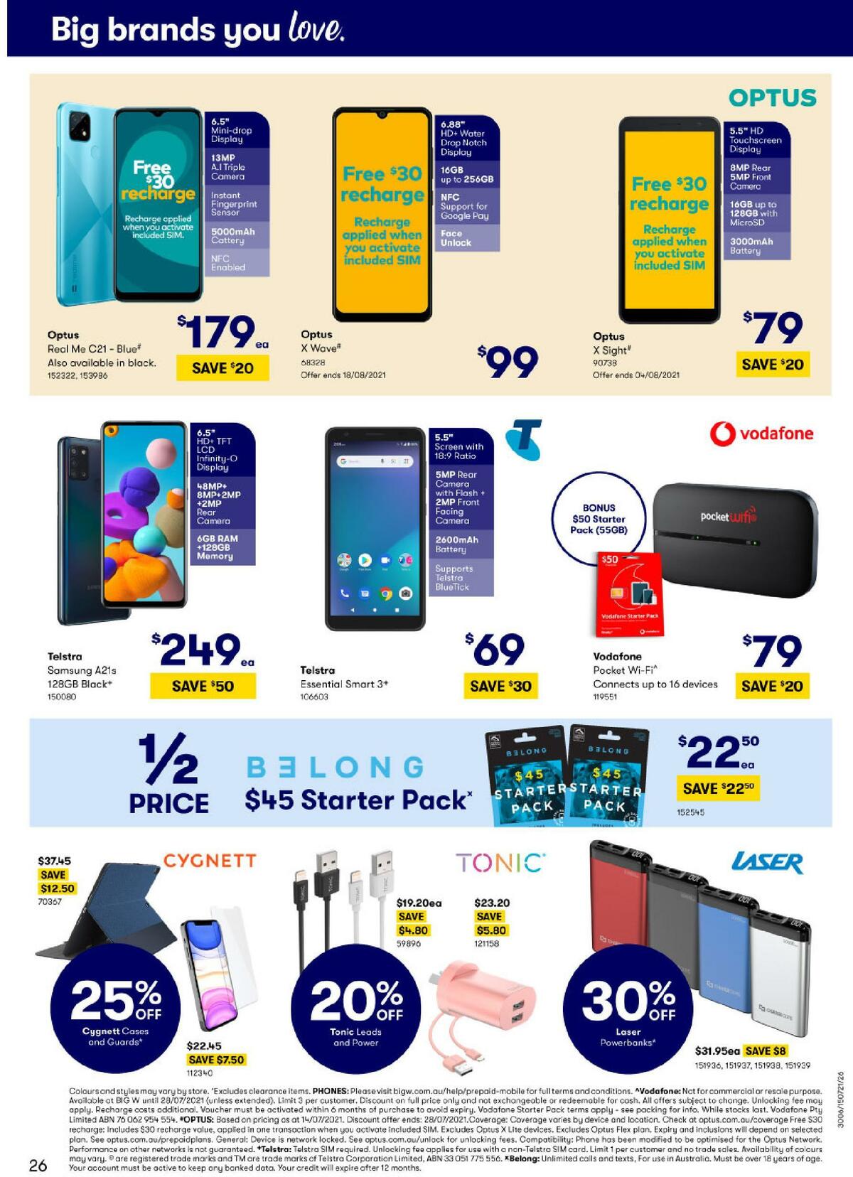 Big W Catalogues from 30 July