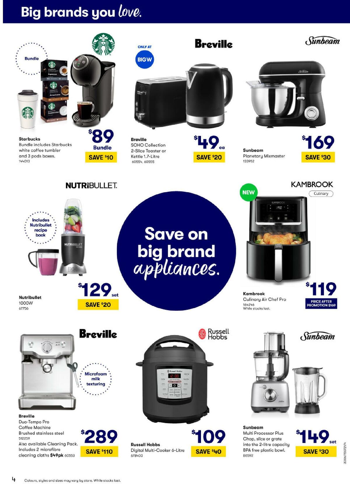 Big W Catalogues from 30 July