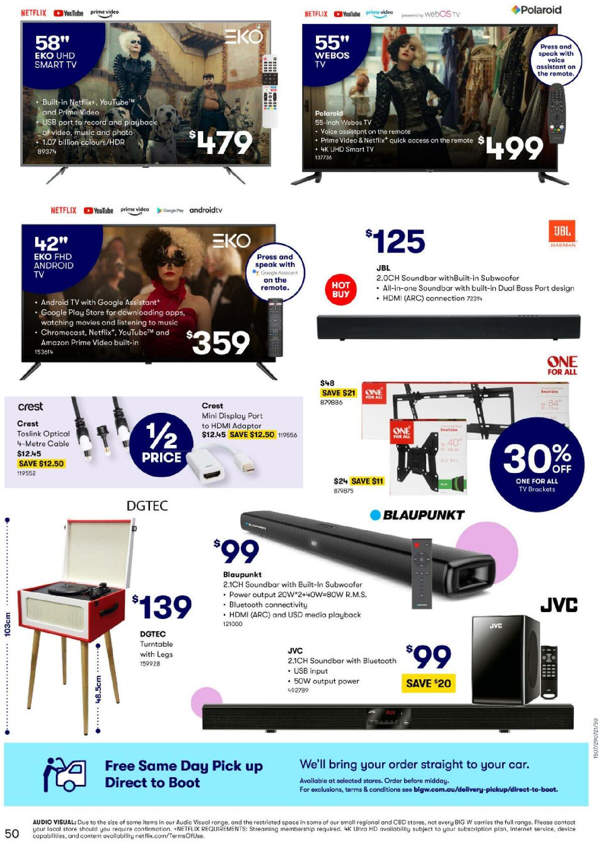 Big W Catalogues from 30 July