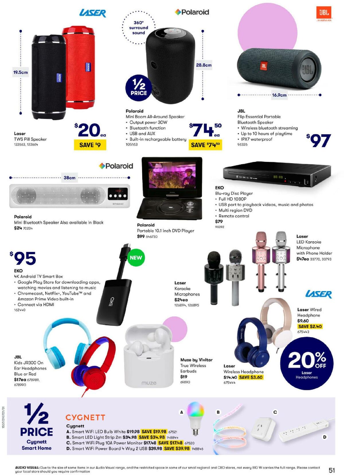 Big W Catalogues from 30 July