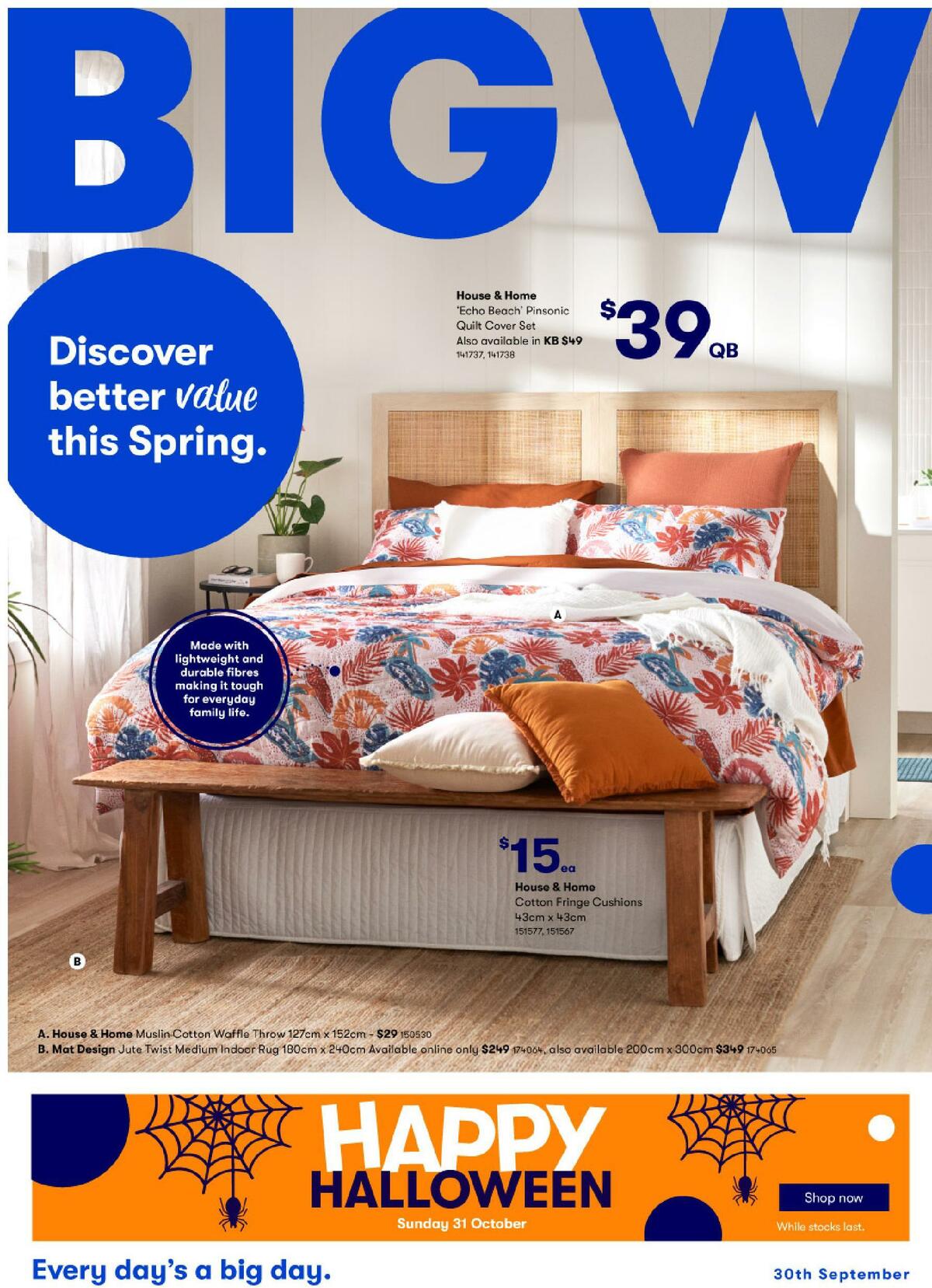 Big W Catalogues from 30 September