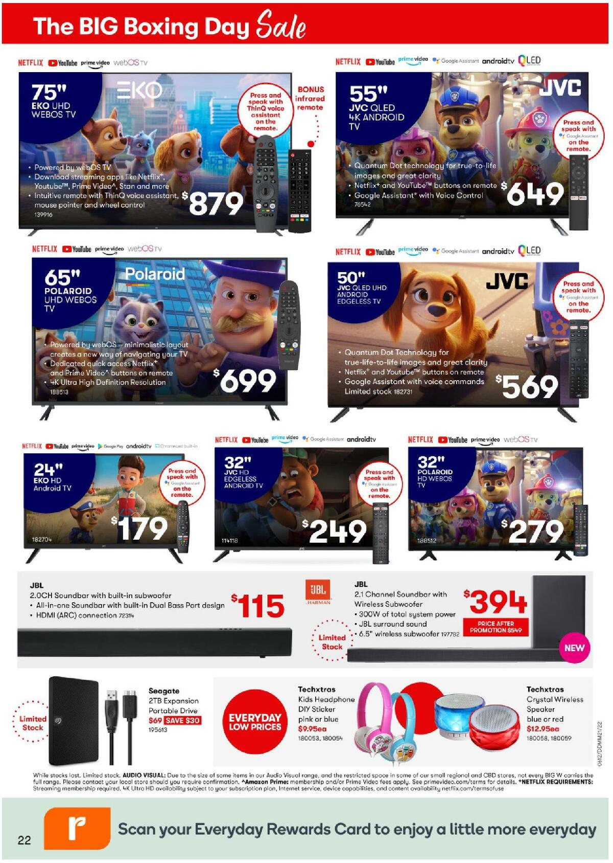 Big W The Big Boxing Day Sale Catalogues from 21 December