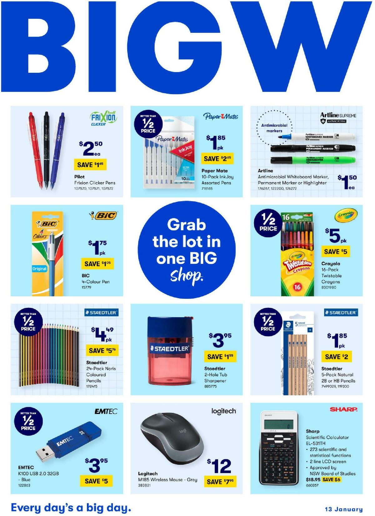 Big W Catalogues from January 13