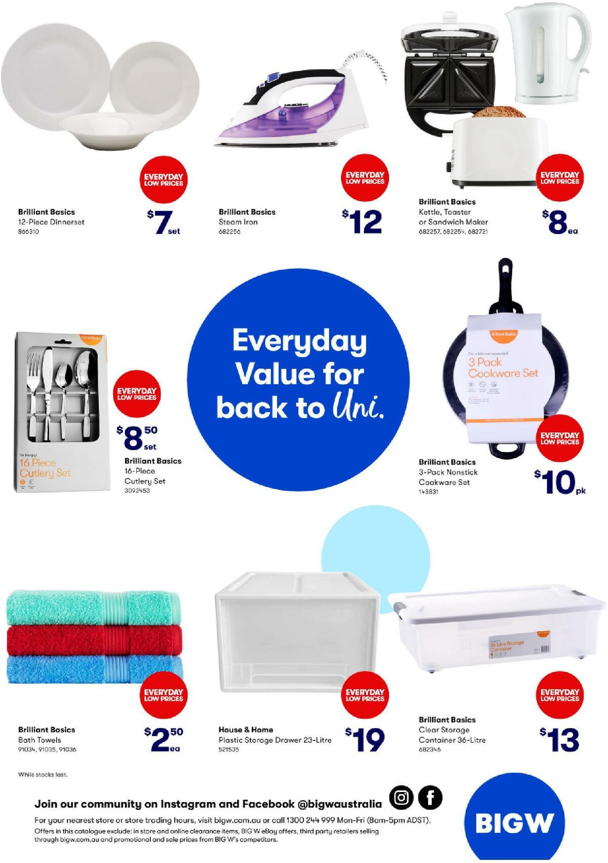 Big W Catalogues from 13 January