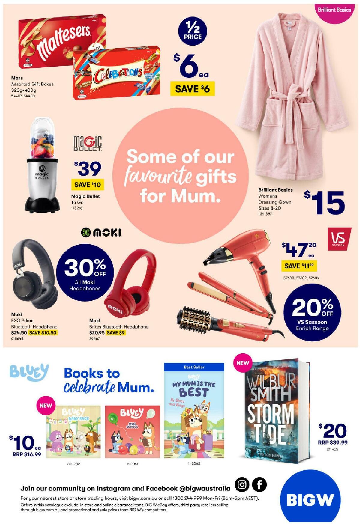 Big W Catalogues from 21 April