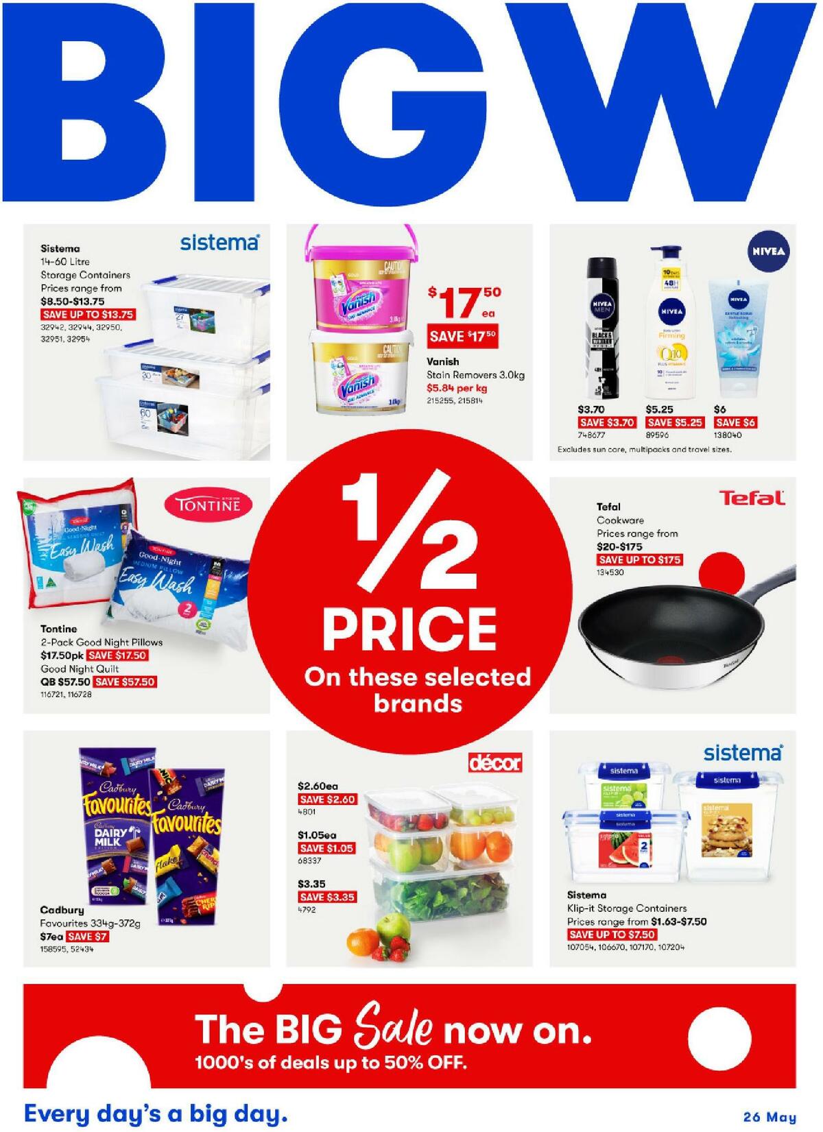 Big W Catalogues from 26 May