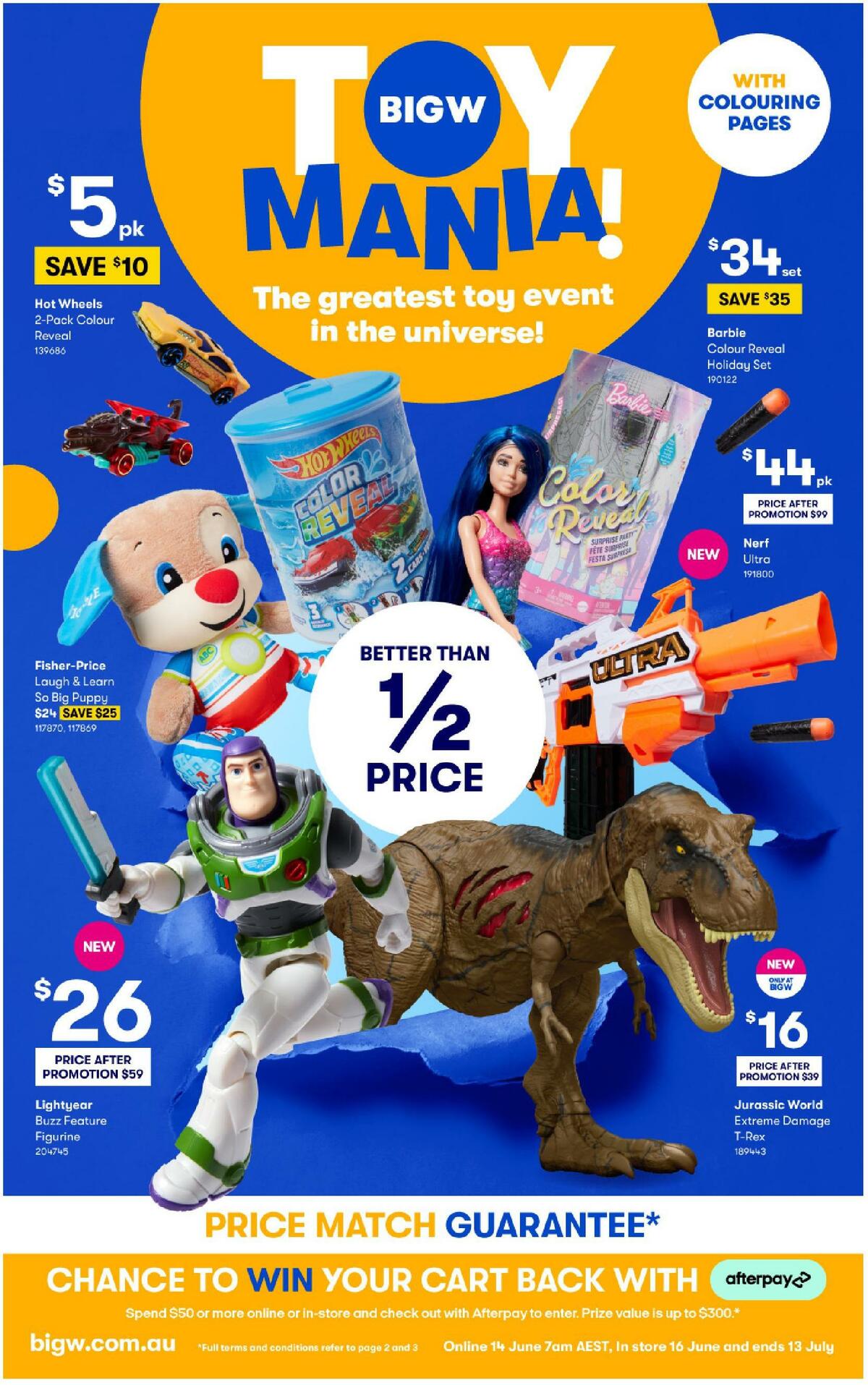 Big W Toy Mania Catalogues from 14 June