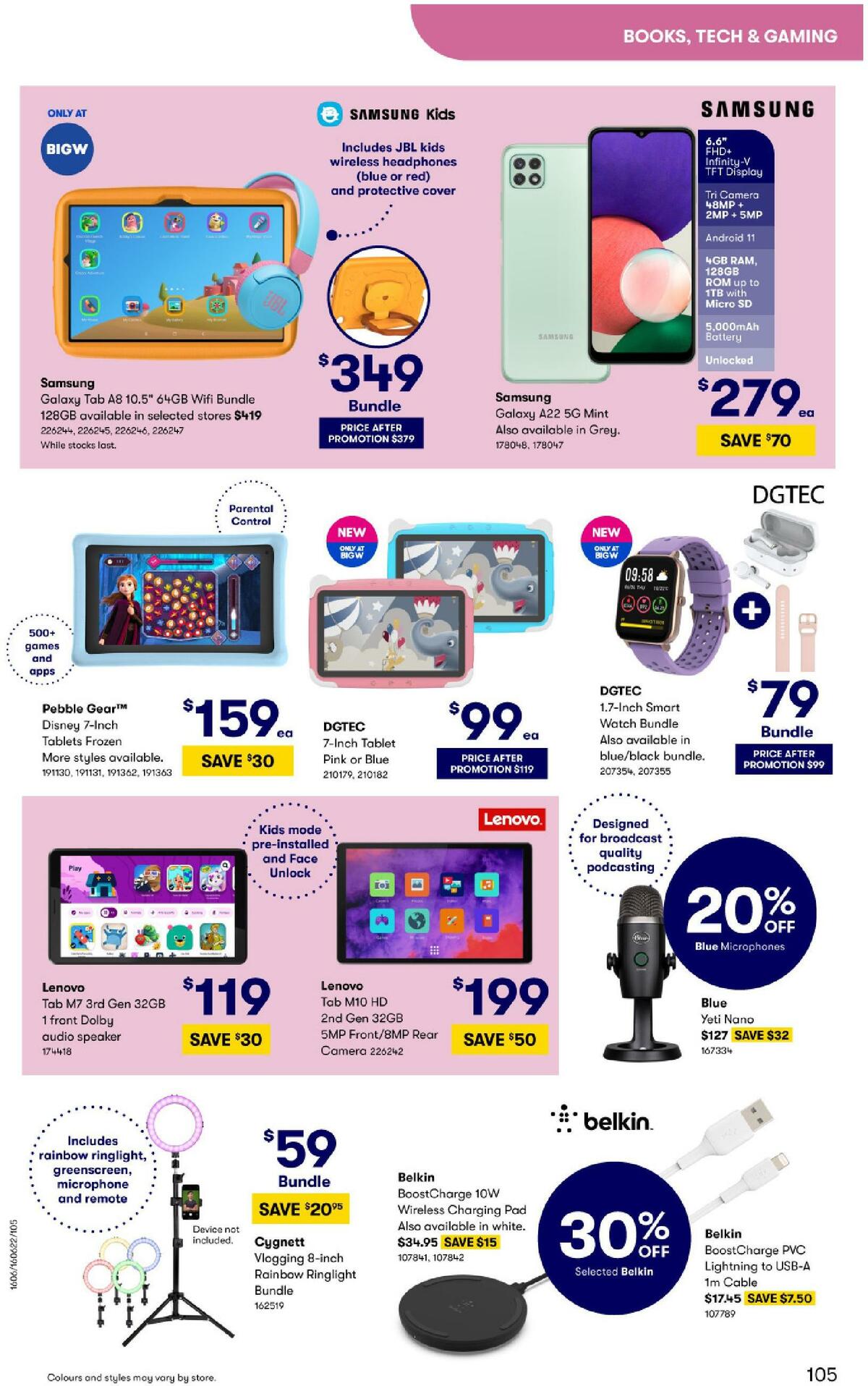 Big W Toy Mania Catalogues from 14 June