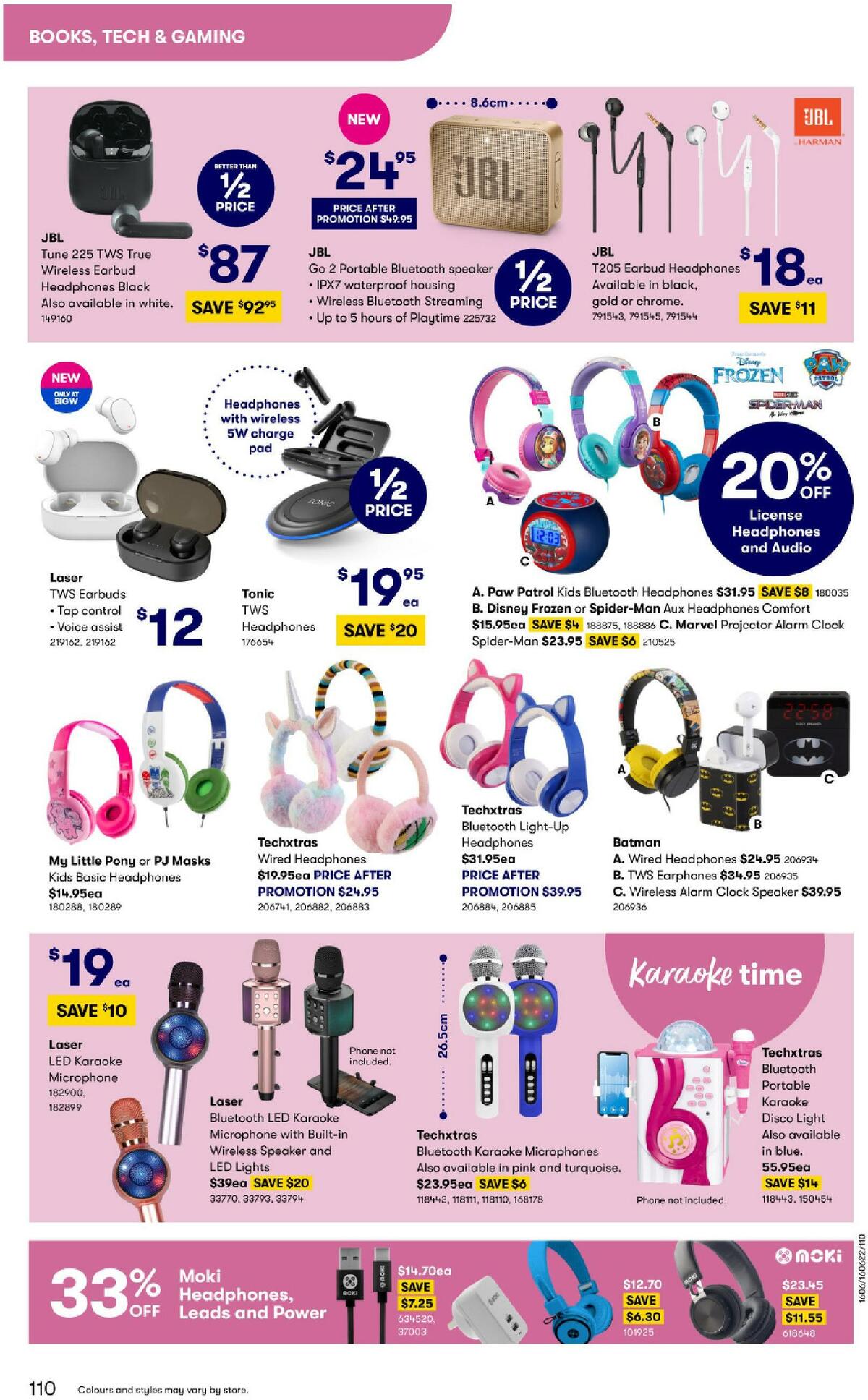 Big W Toy Mania Catalogues from 14 June