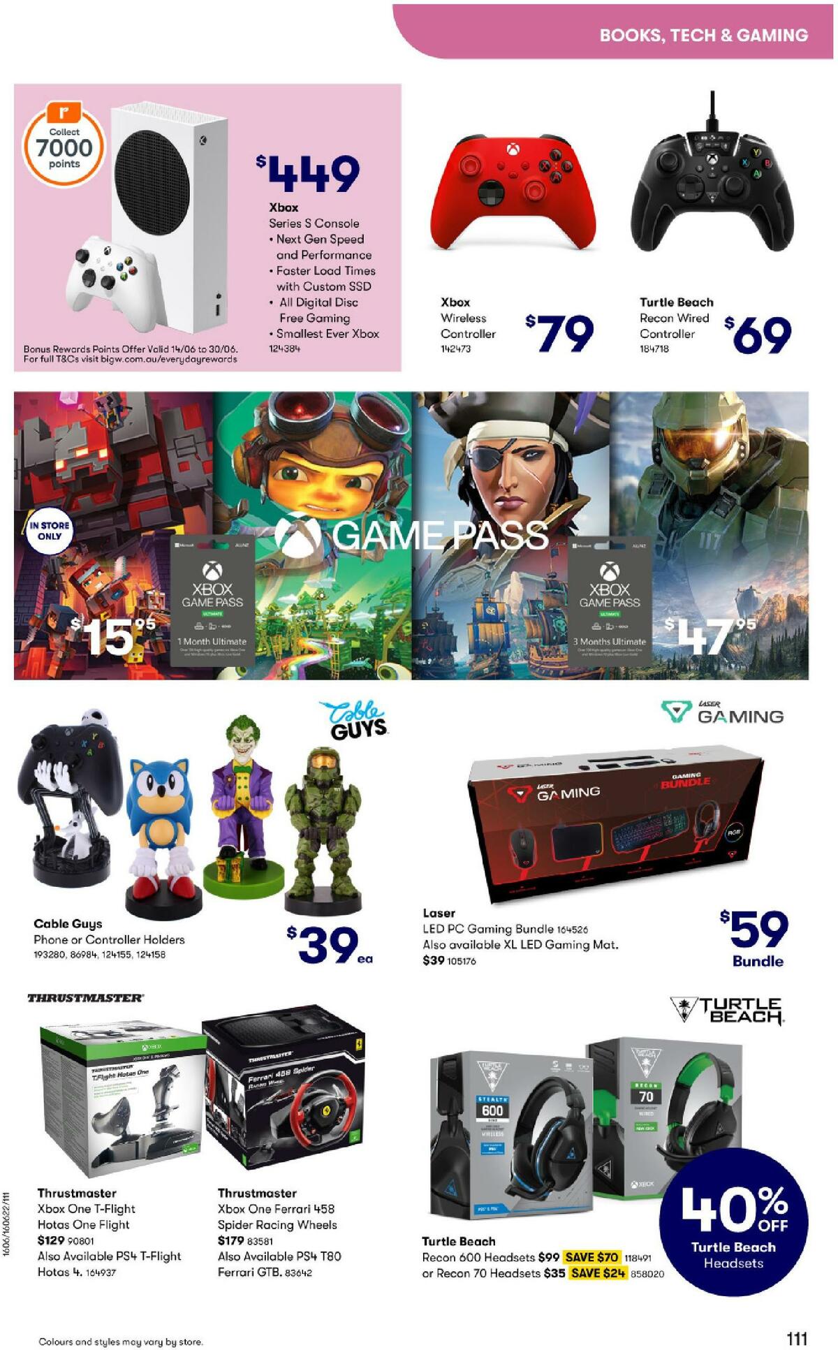 Big W Toy Mania Catalogues from 14 June