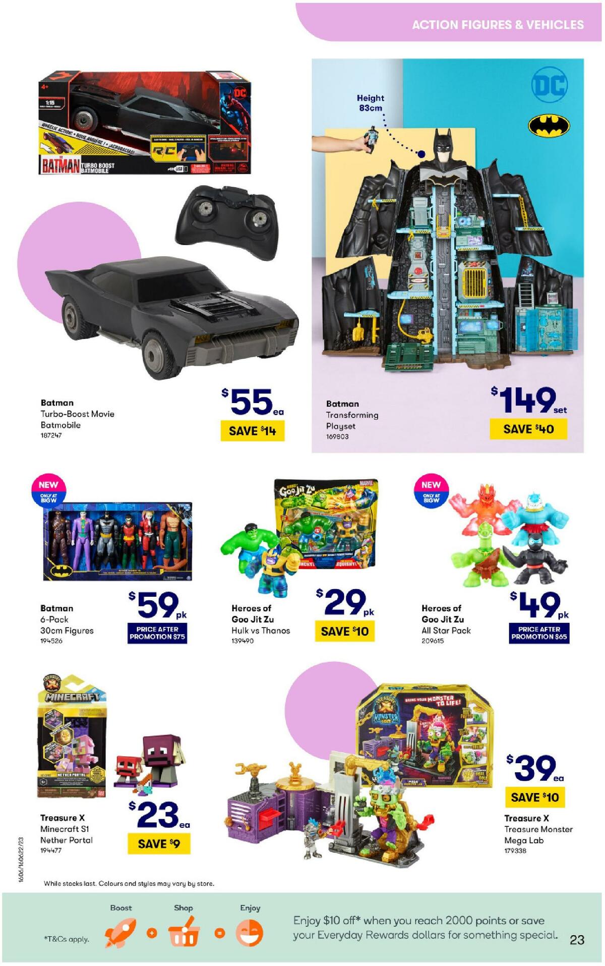 Big W Toy Mania Catalogues from 14 June