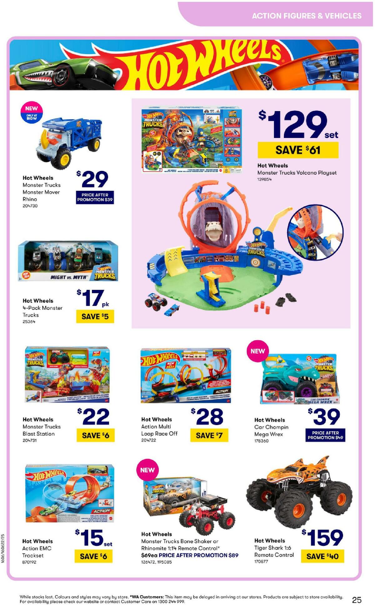Big W Toy Mania Catalogues from 14 June