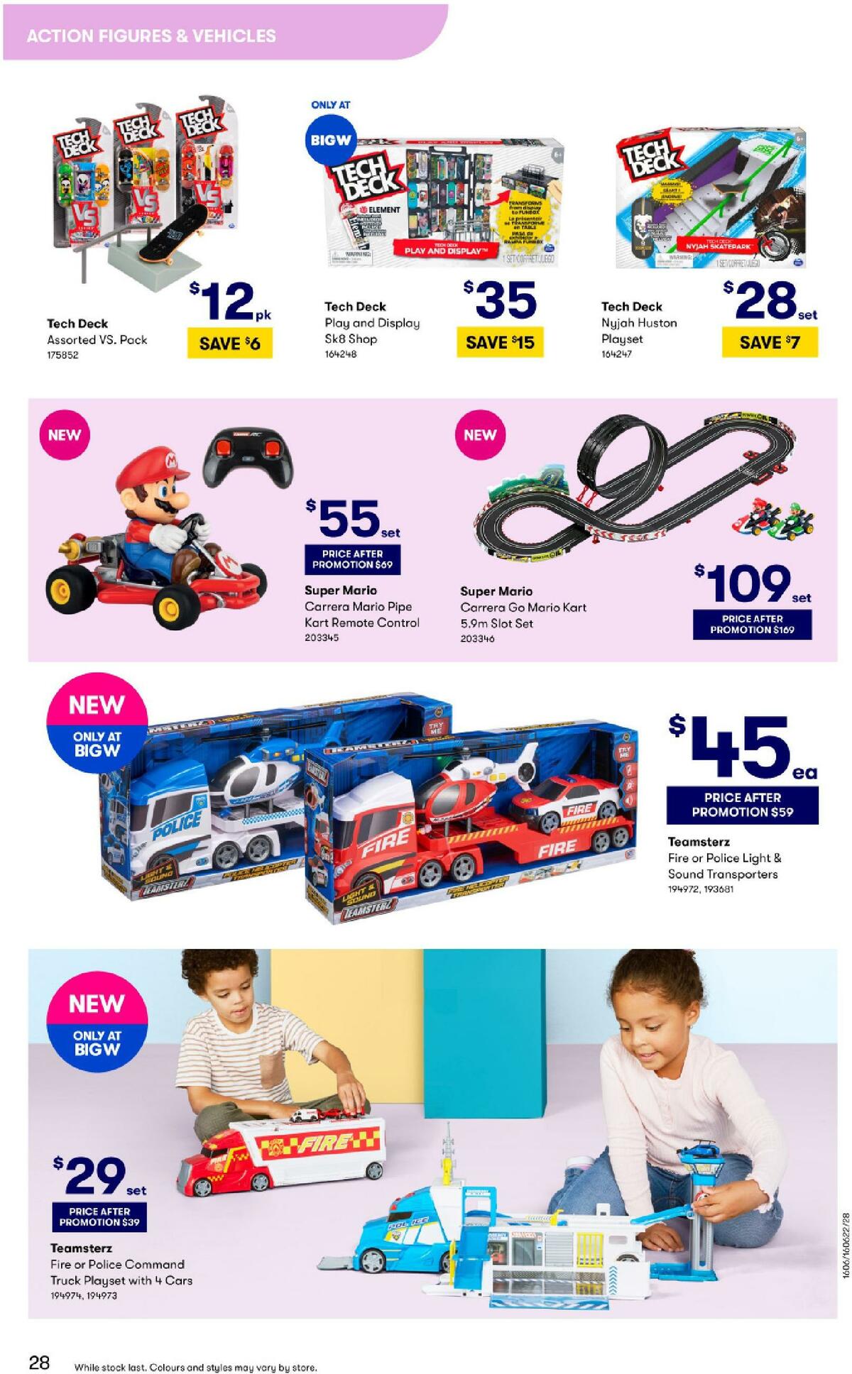 Big W Toy Mania Catalogues from 14 June