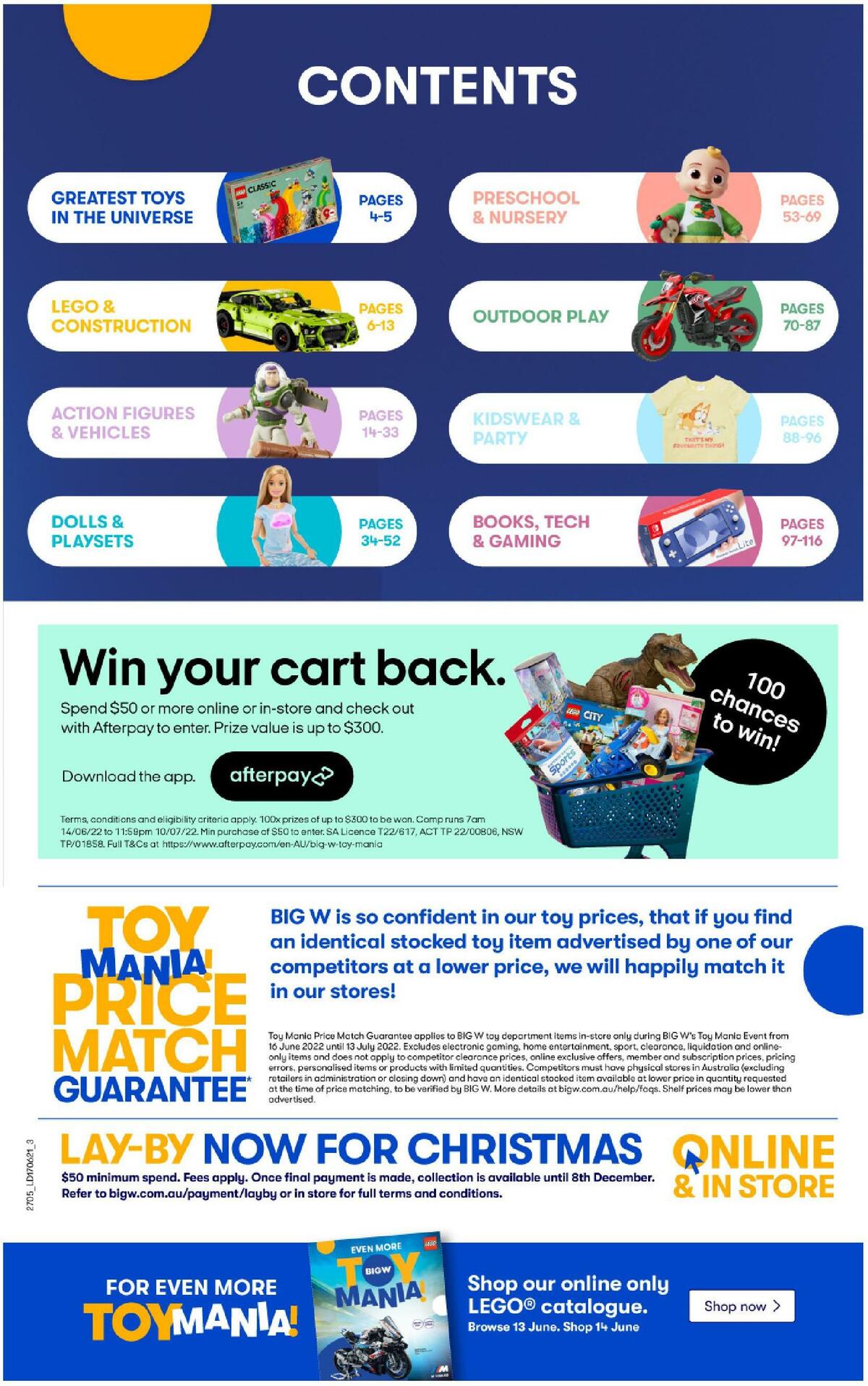 Big W Toy Mania Catalogues from 14 June