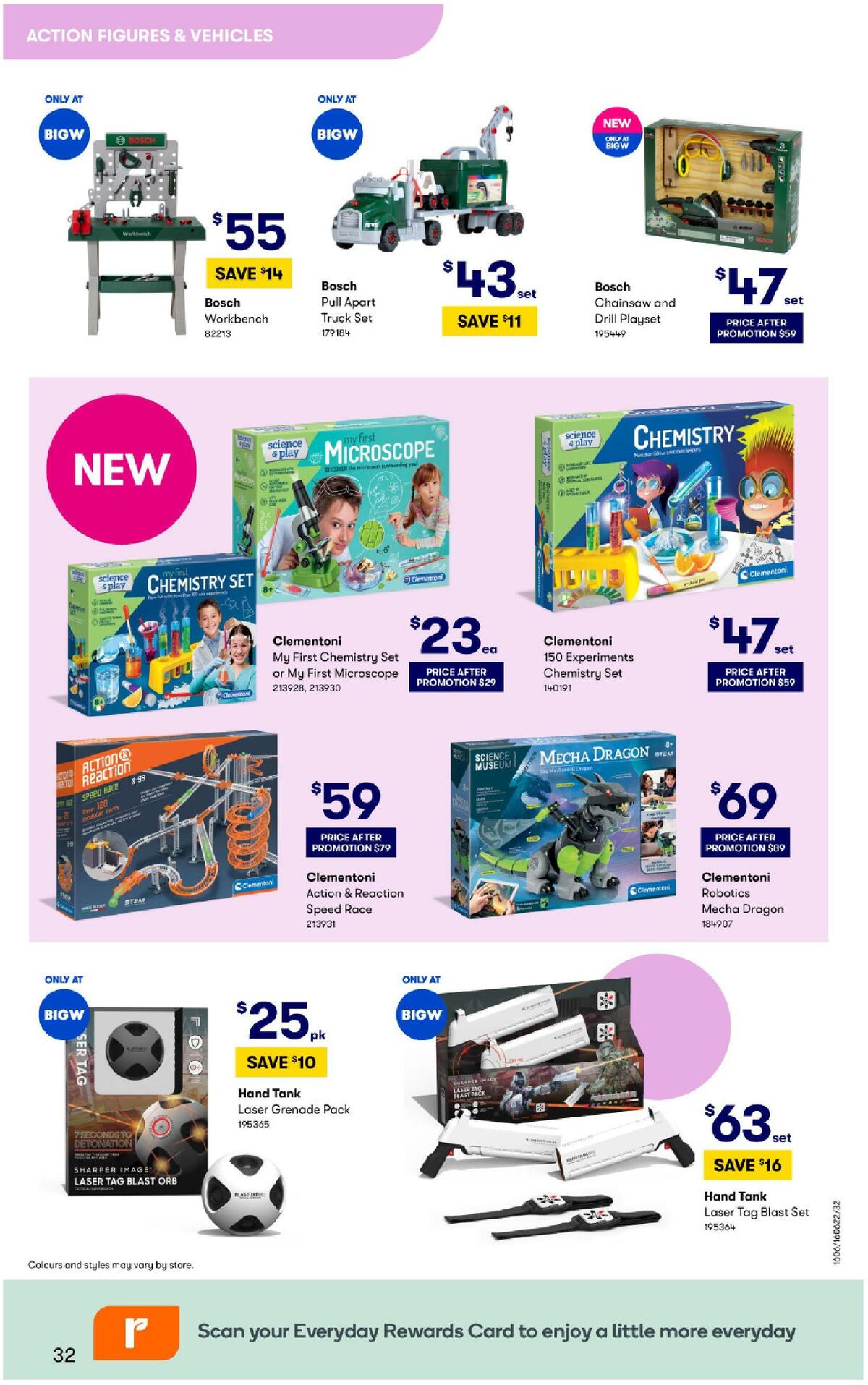 Big W Toy Mania Catalogues from 14 June