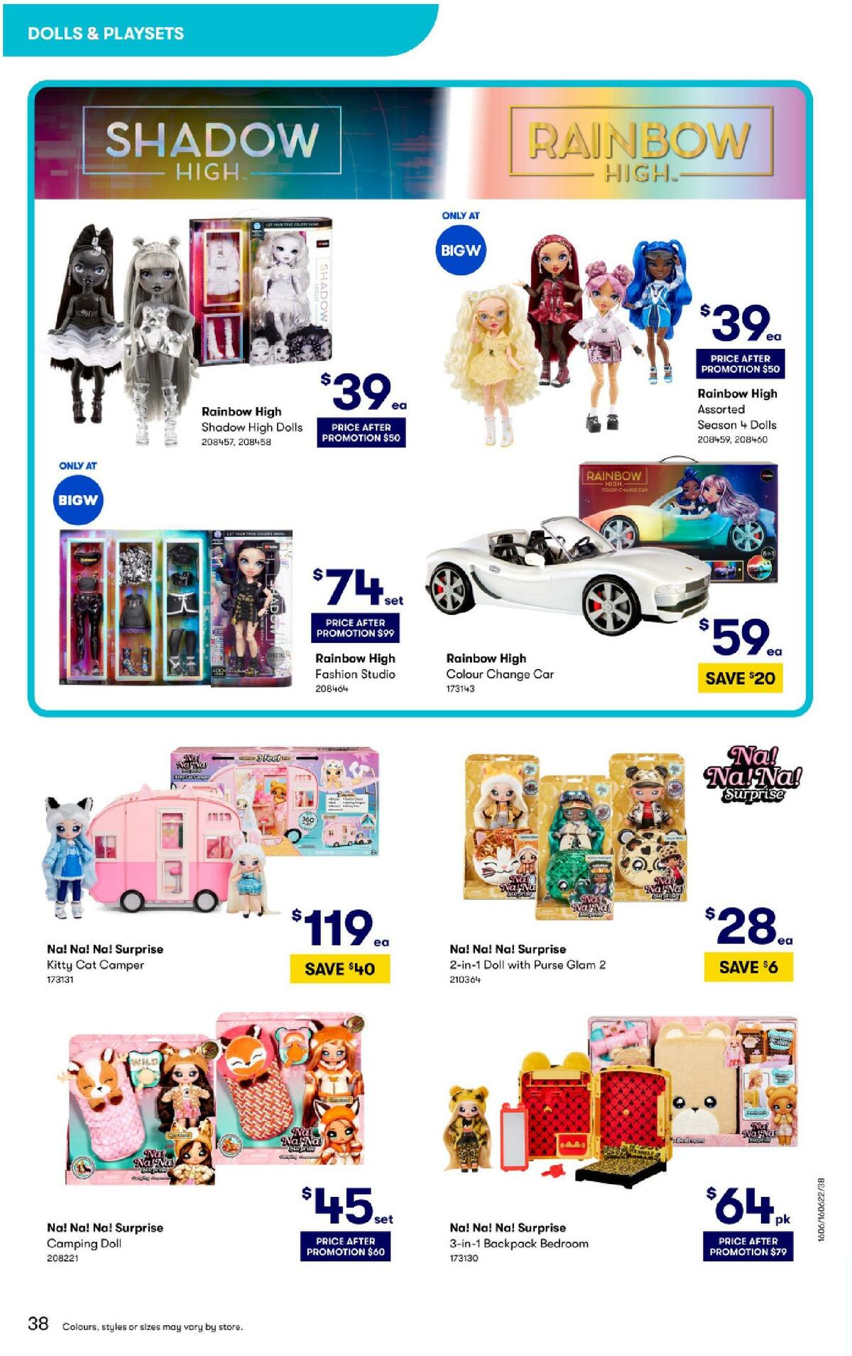 Big W Toy Mania Catalogues from 14 June