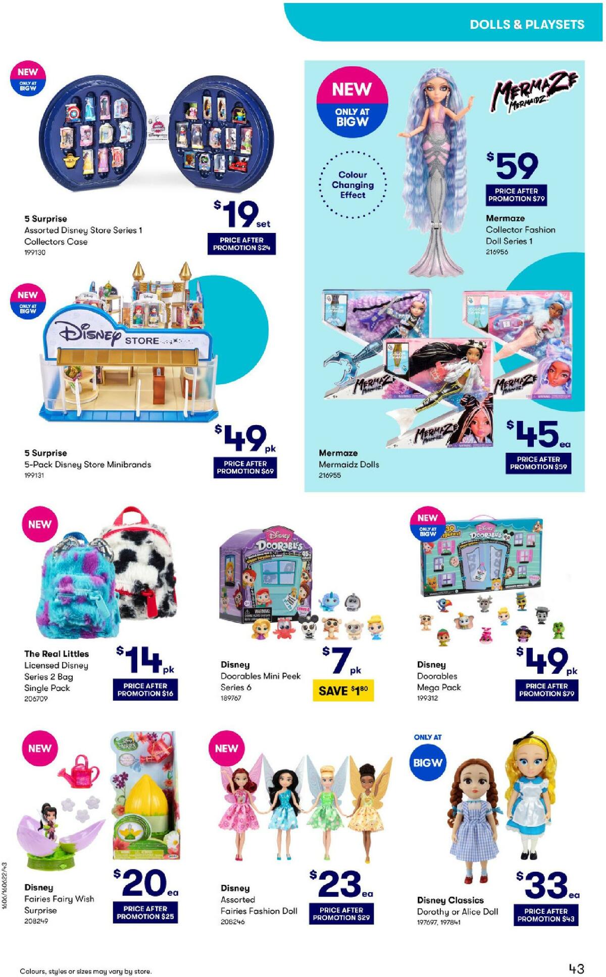Big W Toy Mania Catalogues from 14 June