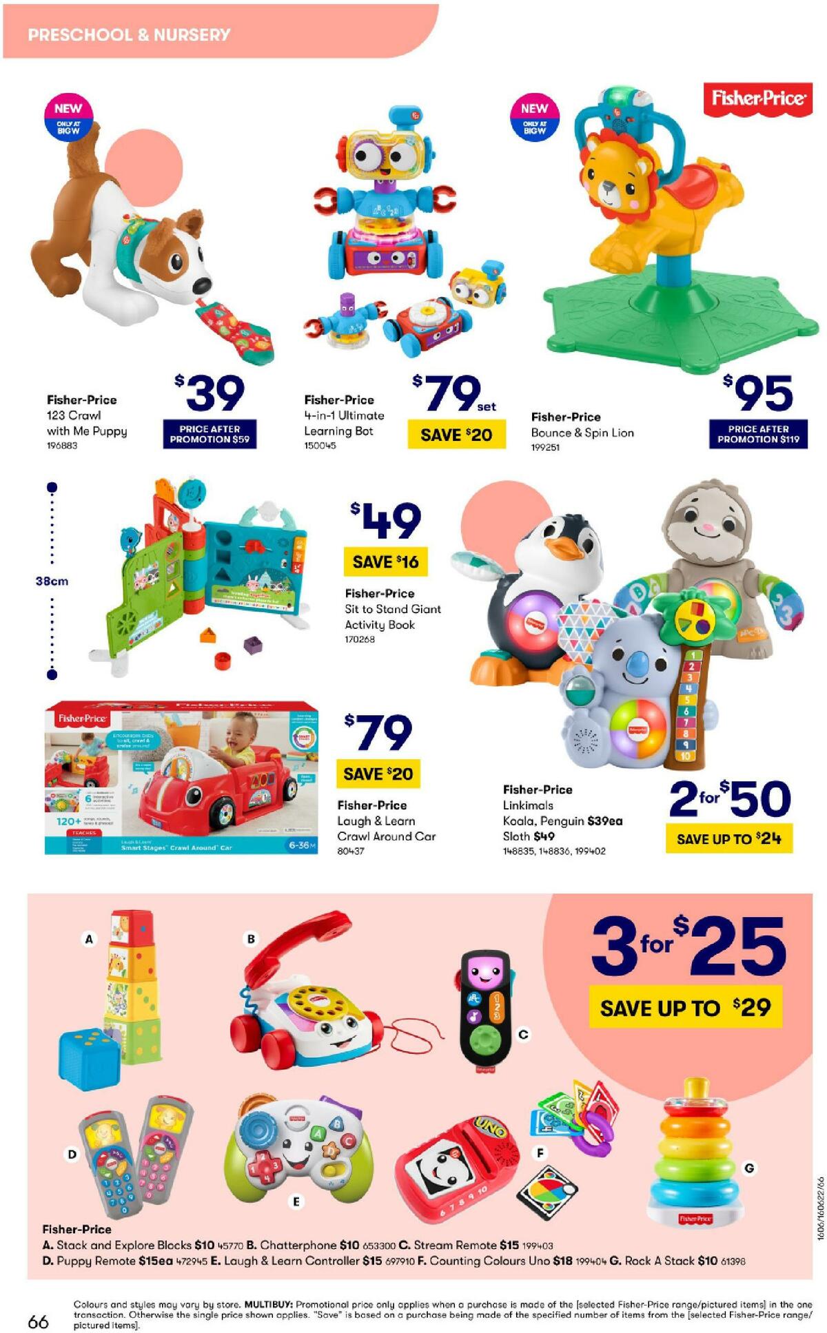 Big W Toy Mania Catalogues from 14 June
