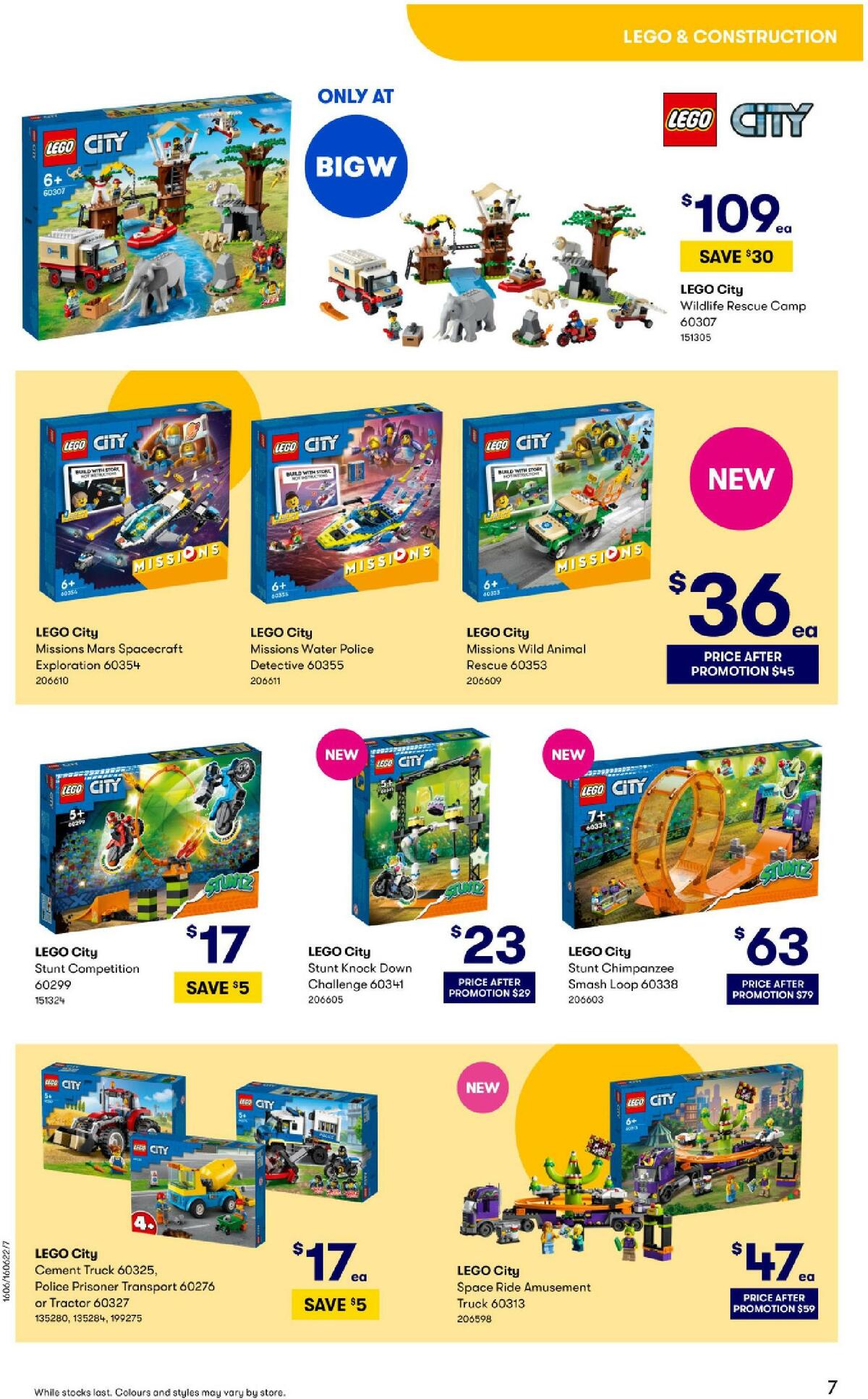 Big W Toy Mania Catalogues from 14 June