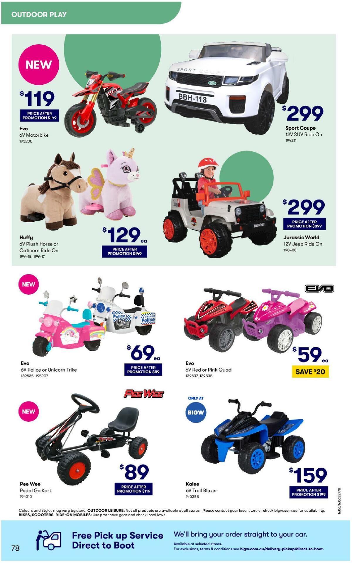 Big W Toy Mania Catalogues from 14 June