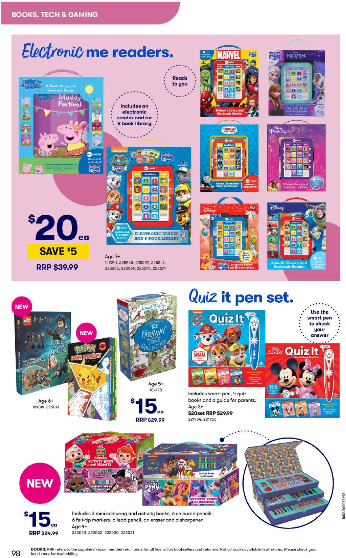 Big W Toy Mania Catalogues from 14 June