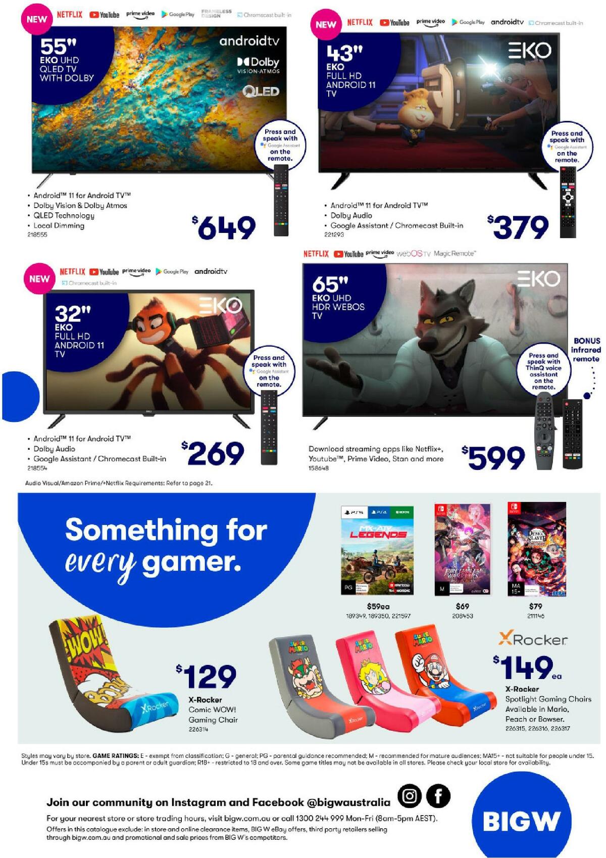 Big W Catalogues from 30 June