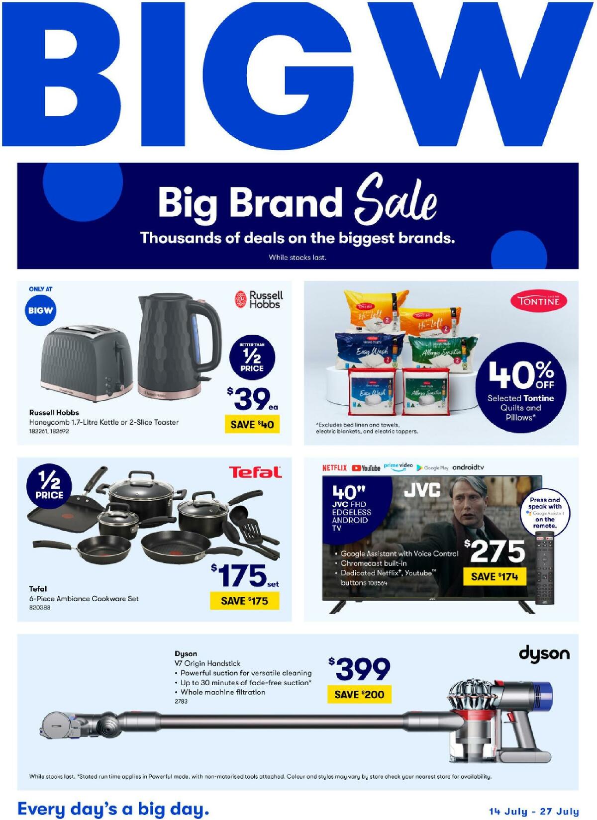 Big W Catalogues from 14 July