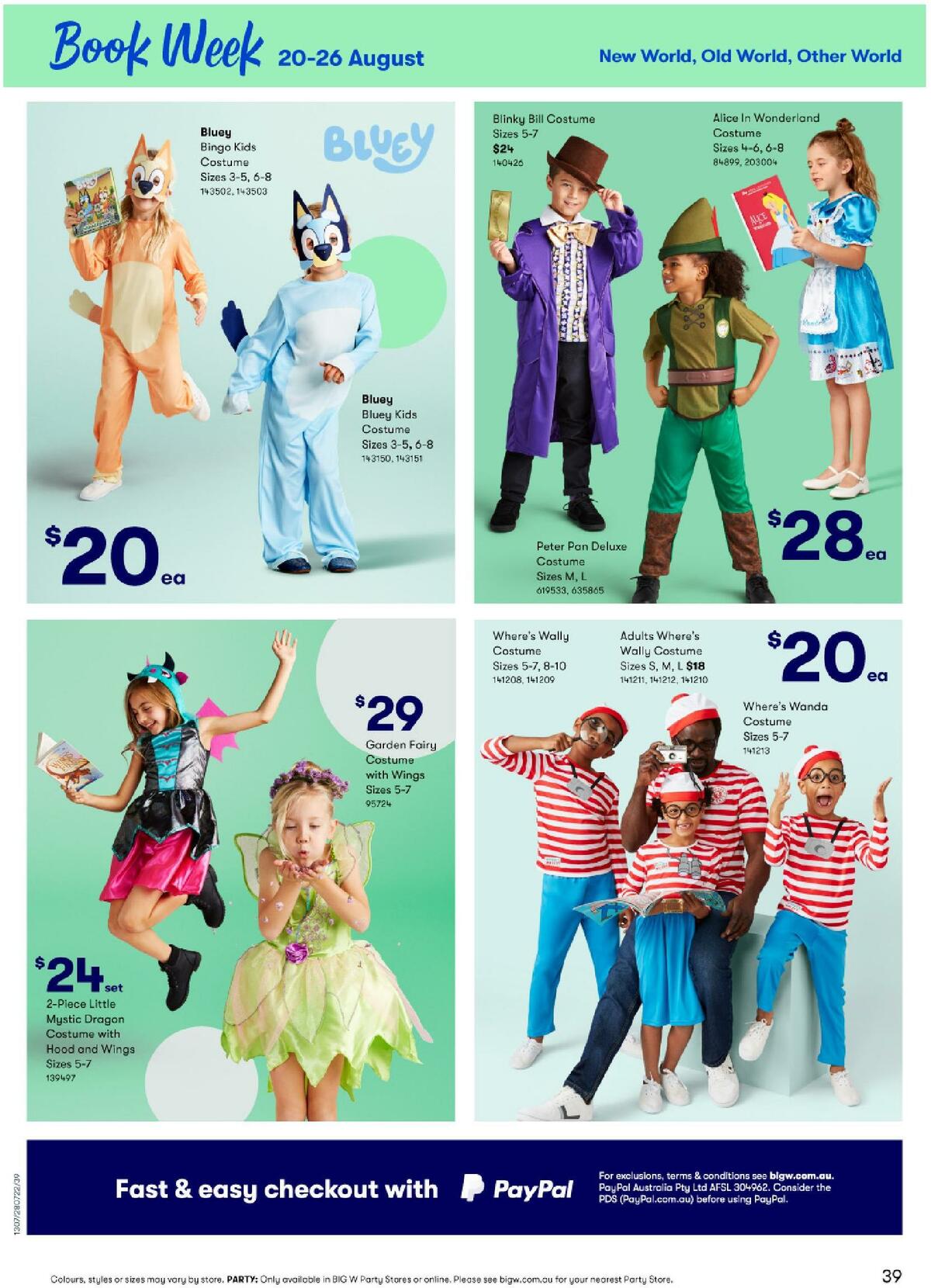 Big W Catalogues from 28 July