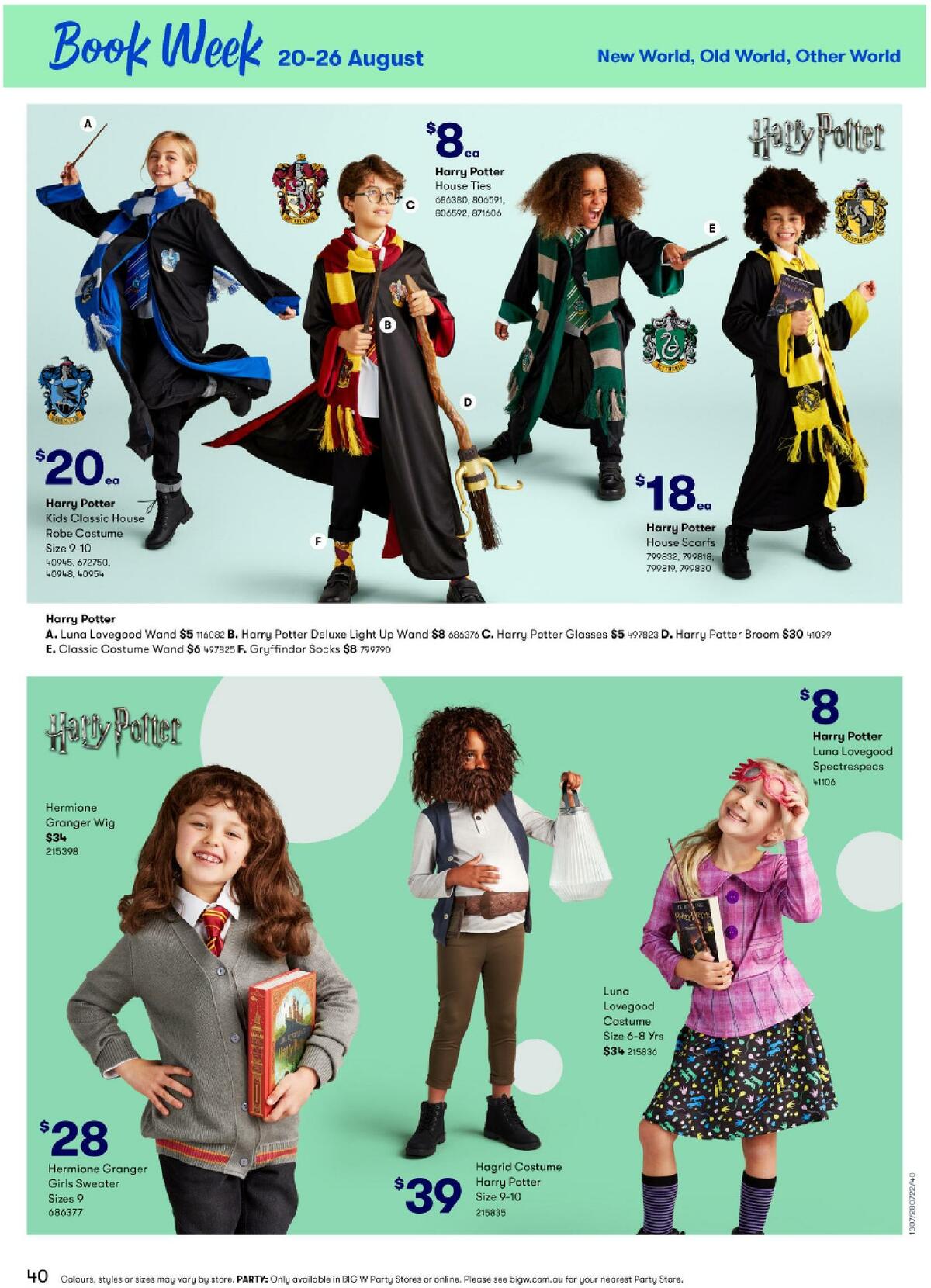 Big W Catalogues from 28 July