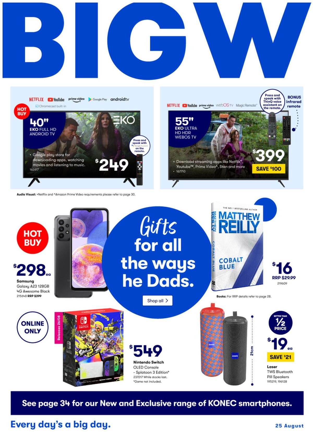 Big W Catalogues from 25 August