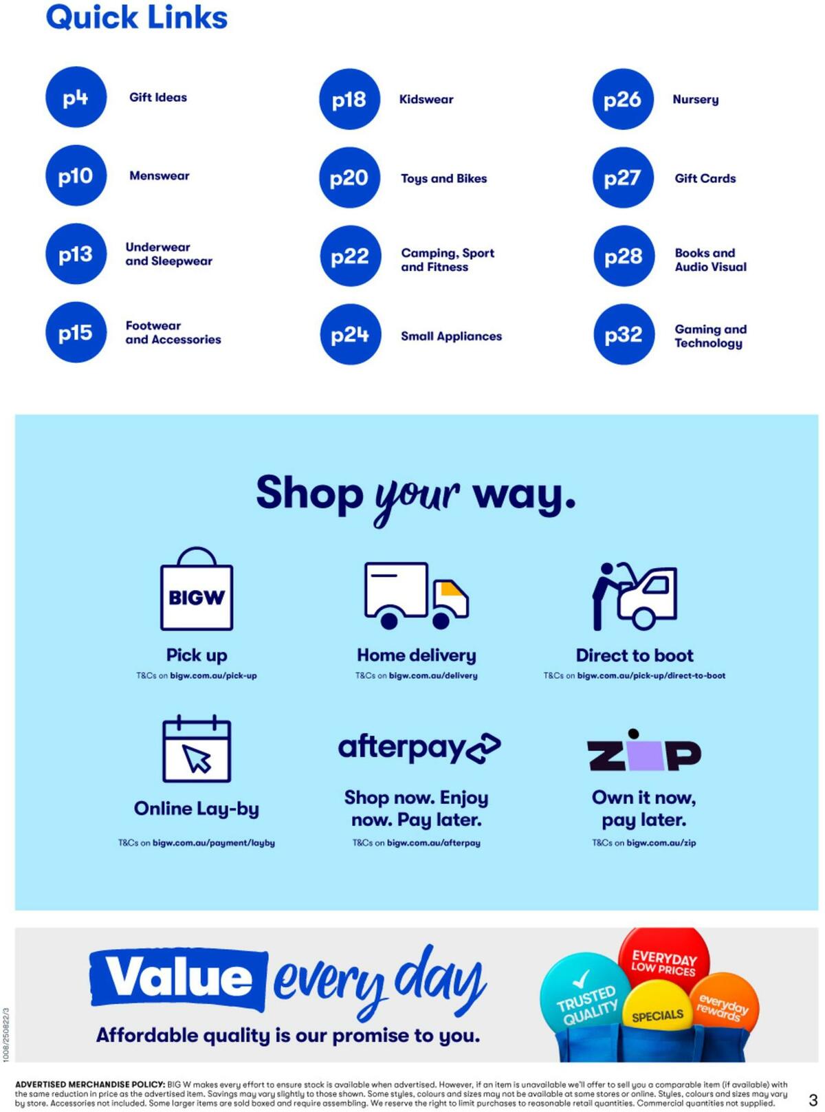 Big W Catalogues from 25 August