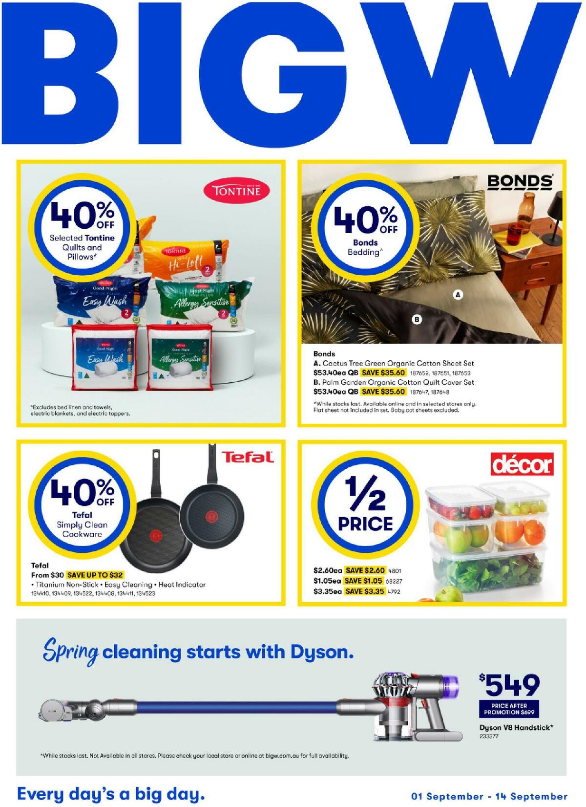 Big W Catalogues from 1 September