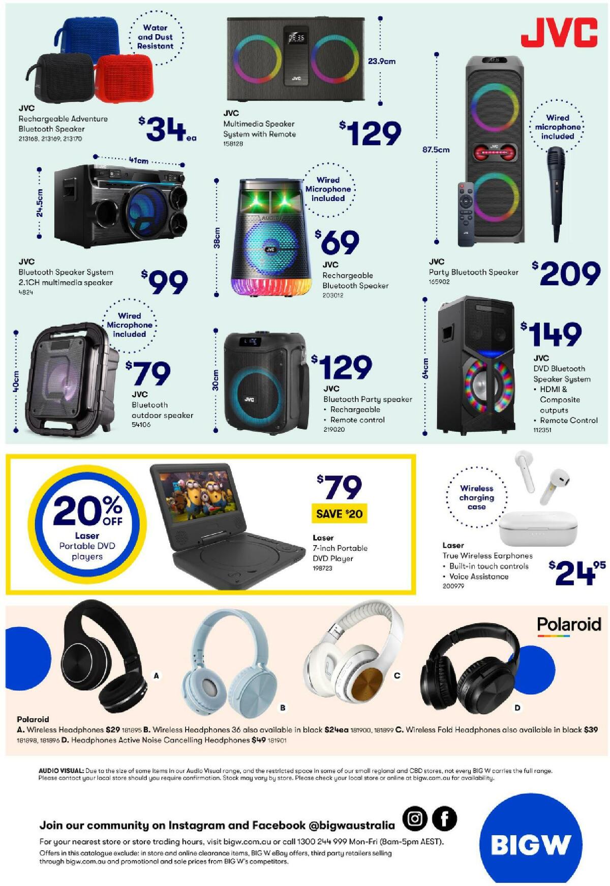 Big W Catalogues from 1 September